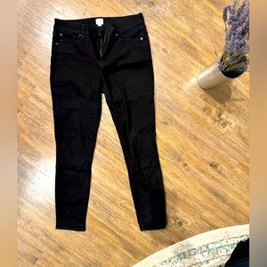 Black J.Crew skinny jeans